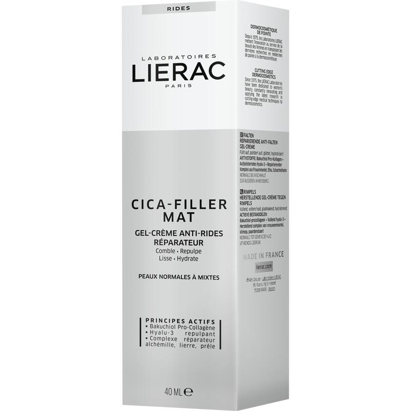 LIERAC CICA-FILLER reparier.Anti-Falten Gel-Creme