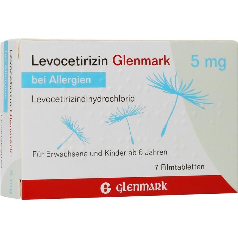 LEVOCETIRIZIN Glenmark 5 mg Filmtabletten