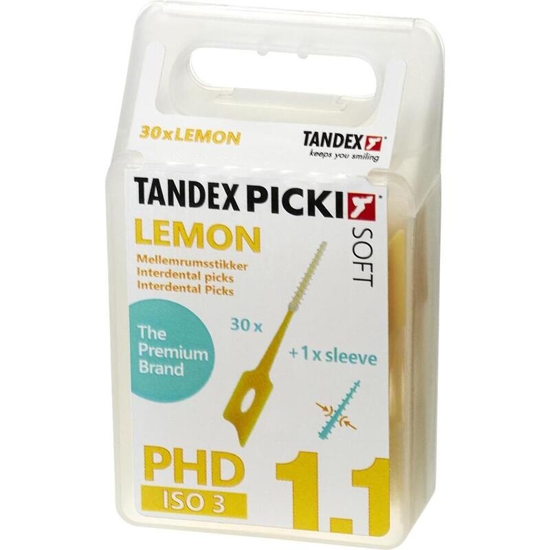 TANDEX PICKI soft Interdentalb.PHD 1.1/ISO 3 lemon