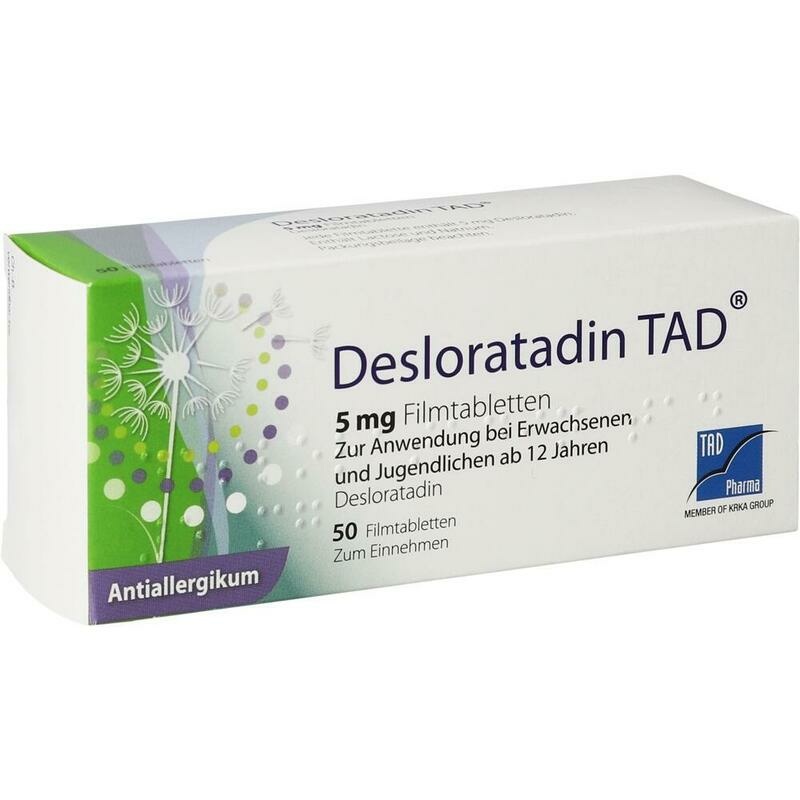 DESLORATADIN TAD 5 mg Filmtabletten
