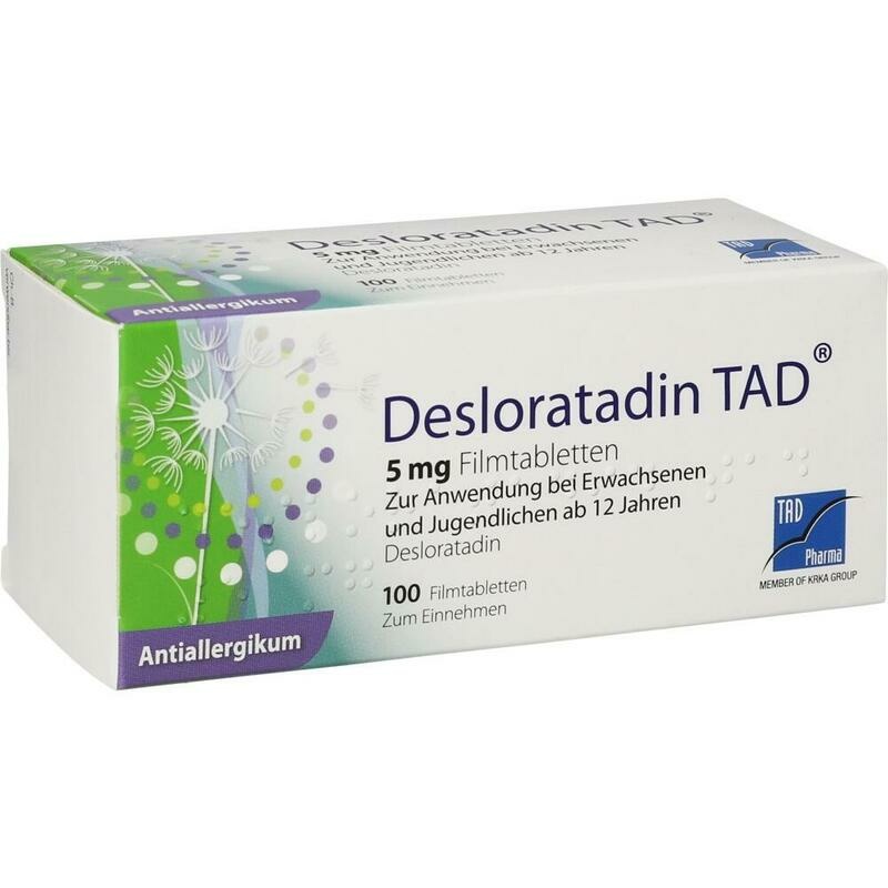 DESLORATADIN TAD 5 mg Filmtabletten