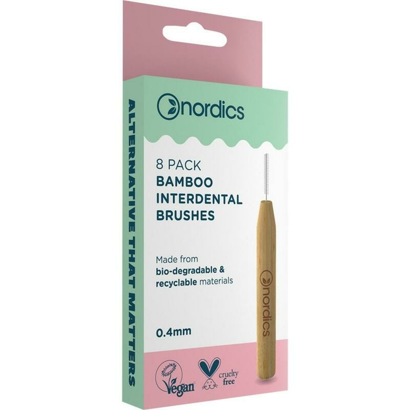 ÖKO Interdental Zahnbürste Bambus 0,40 mm Nordics