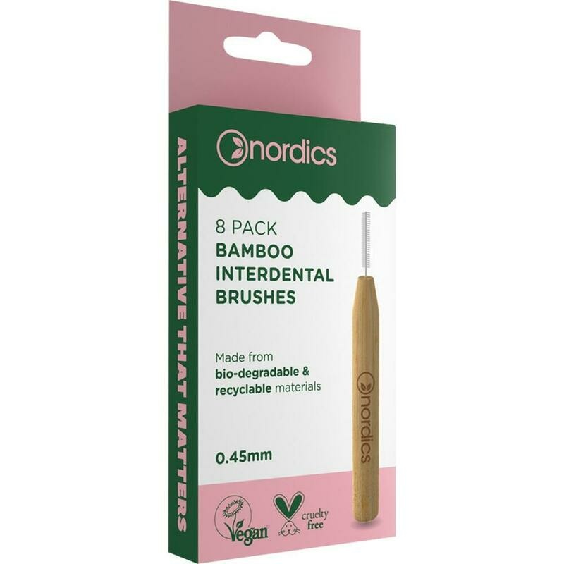 ÖKO Interdental Zahnbürste Bambus 0,45 mm Nordics
