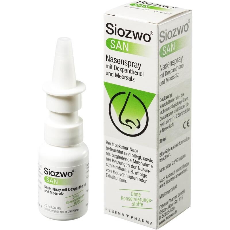 SIOZWO SAN Meerwasser Nasenspray m.Dexpanthenol