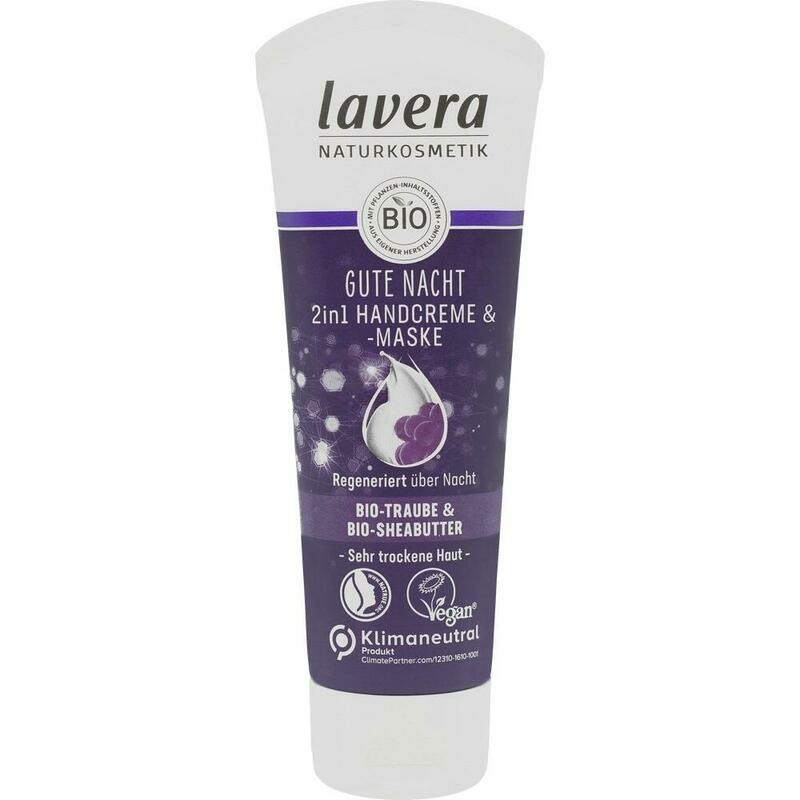 LAVERA Gute Nacht 2in1 Handcreme & -Maske dt