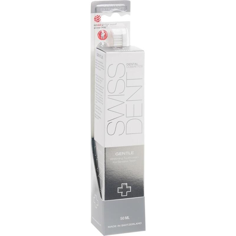 SWISSDENT Gentle Combo-Pack Zahnp.50ml+Zahnb.