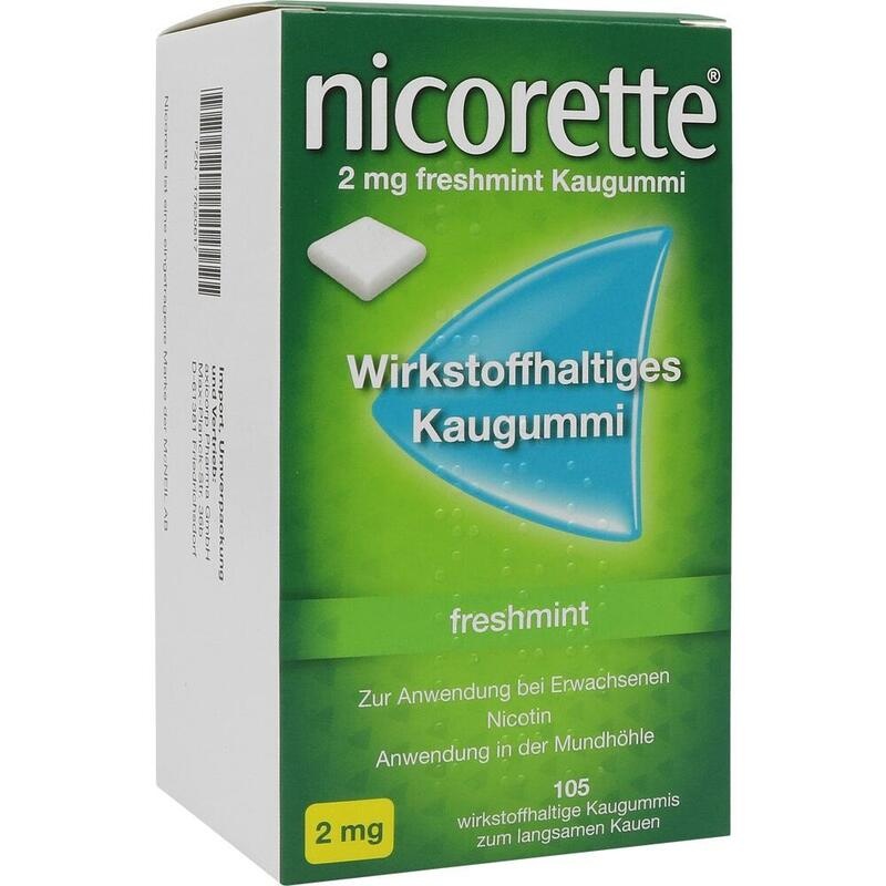 NICORETTE 2 mg freshmint Kaugummi