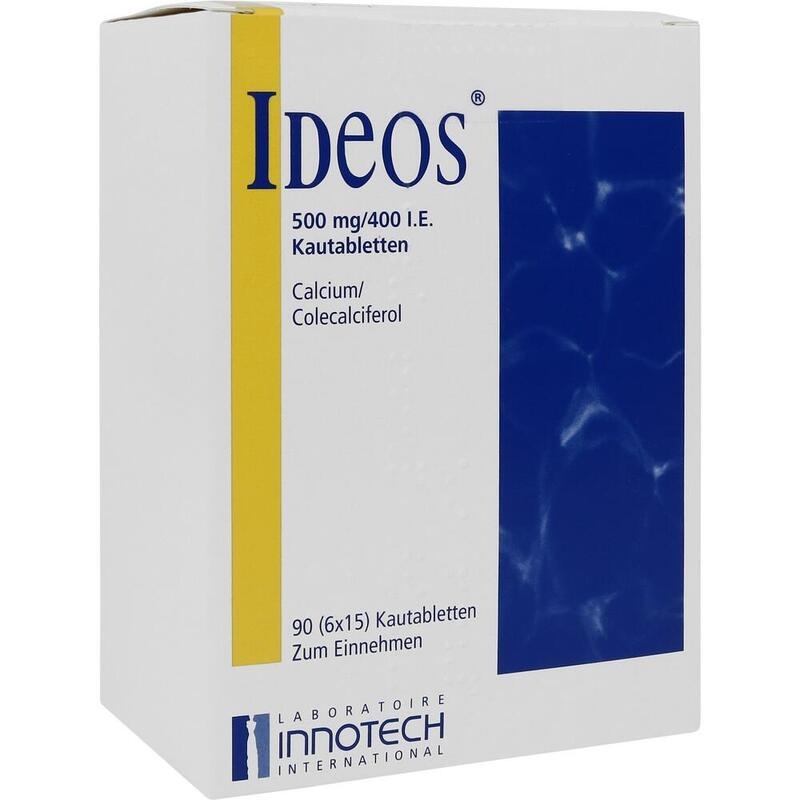 IDEOS 500 mg/400 I.E. Kautabletten