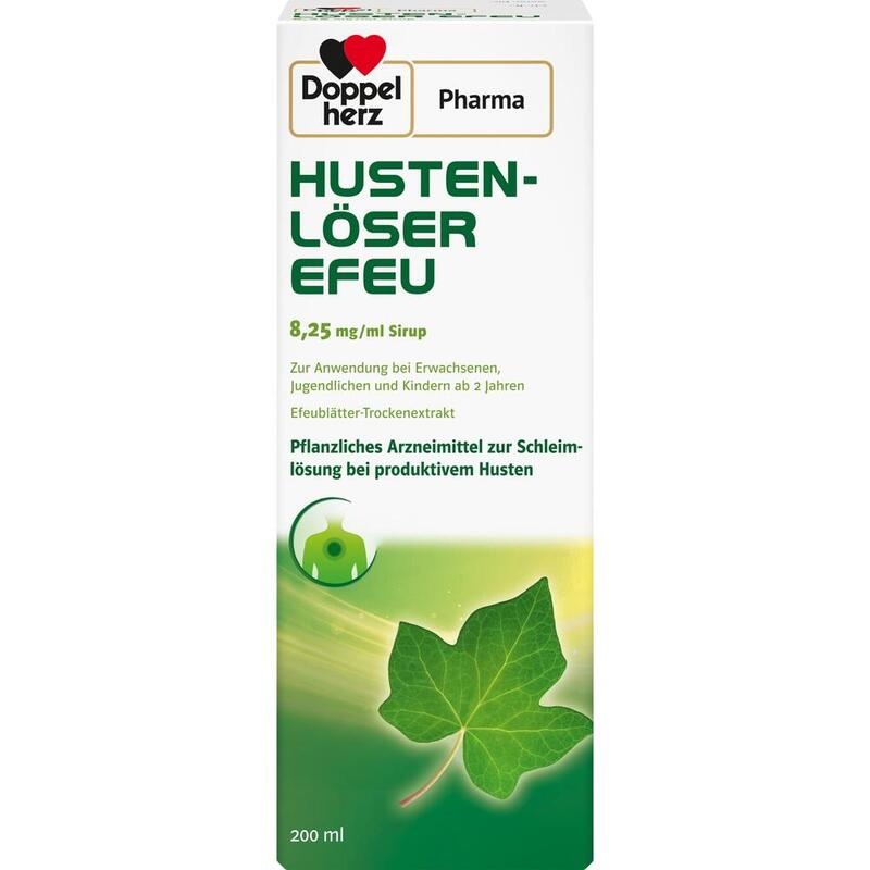 HUSTENLÖSER EFEU DoppelherzPharma 8,25 mg/ml Sirup