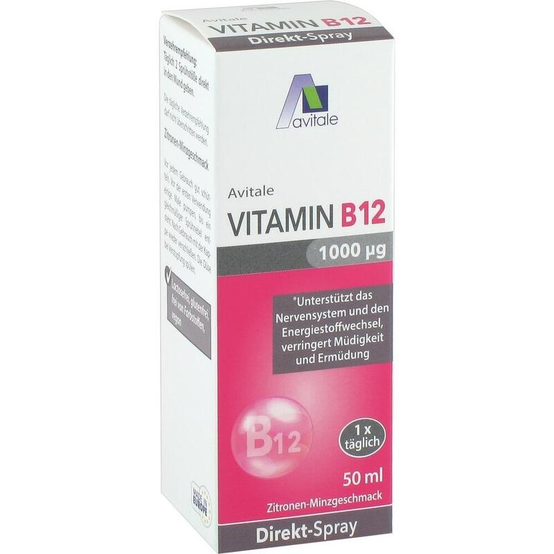 VITAMIN B12 1000 μg Direkt-Spray