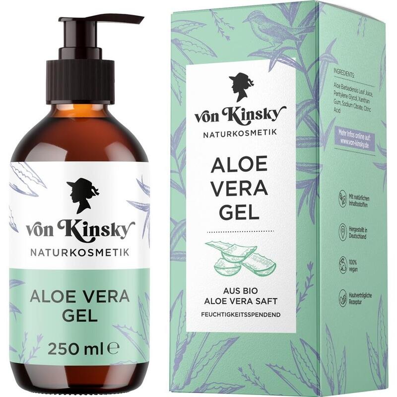 VON KINSKY Bio Aloe Vera Gel Feuchtigkeitspflege