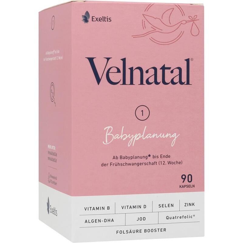 VELNATAL Babyplanung Weichkapseln