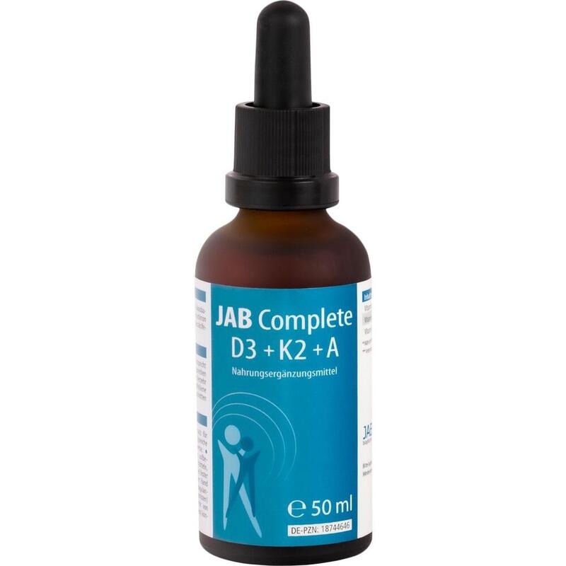 JAB Complete D3+K2+A hochdosiert Öl