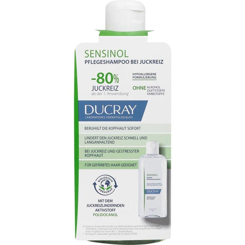 DUCRAY SENSINOL Pflege-Shampoo bei Juckreiz