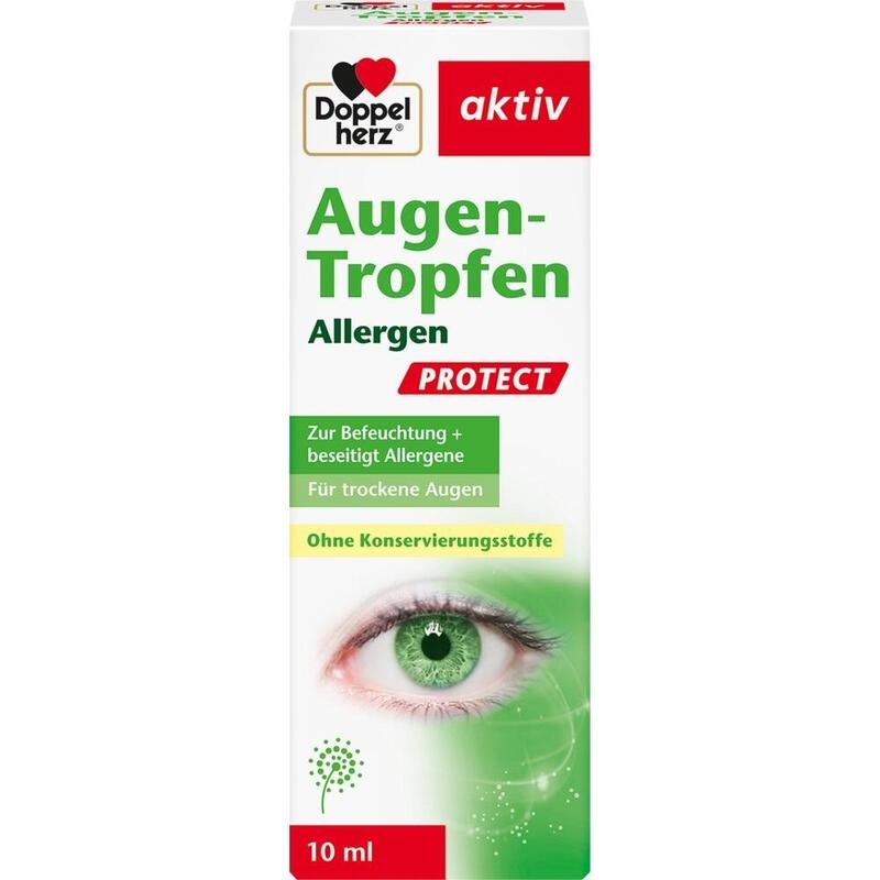 DOPPELHERZ Augen-Tropfen Allergen PROTECT