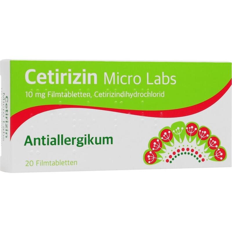 CETIRIZIN Micro Labs 10 mg Filmtabletten