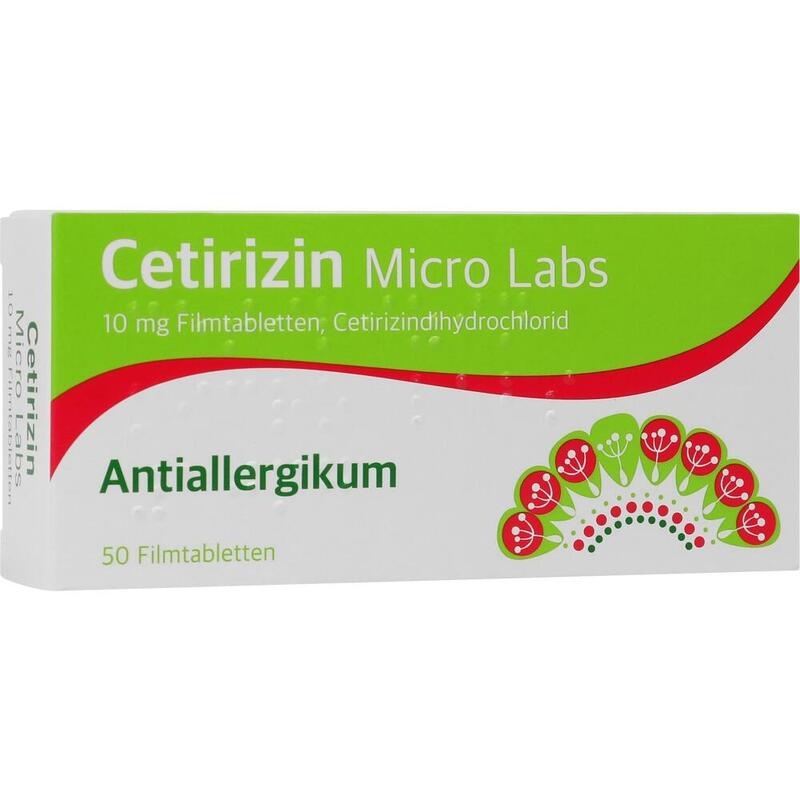 CETIRIZIN Micro Labs 10 mg Filmtabletten