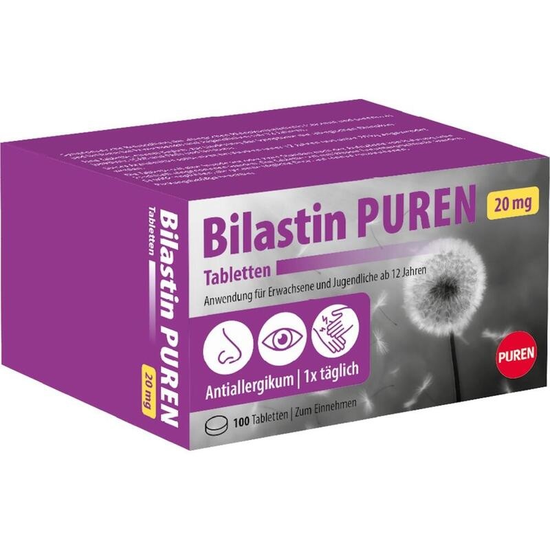 BILASTIN PUREN 20 mg Tabletten