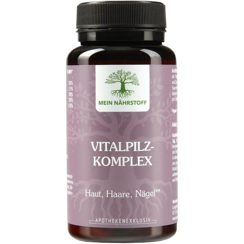 VITALPILZ Kompl.Haut Haare Nägel MEIN NÄHRSTO.Kps.