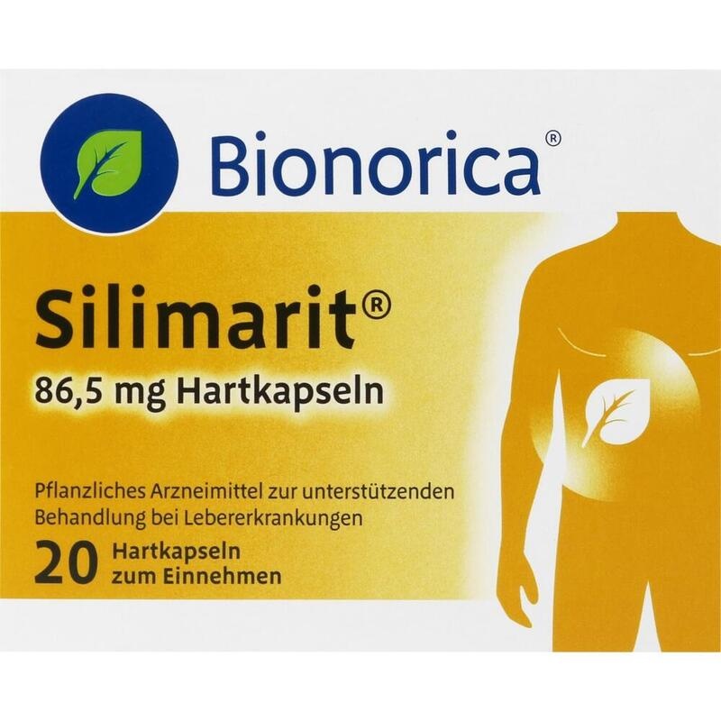 SILIMARIT 86,5 mg Hartkapseln