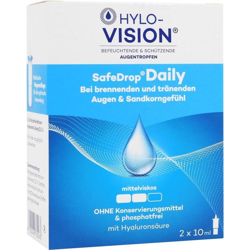 HYLO-VISION SafeDrop Daily Augentropfen